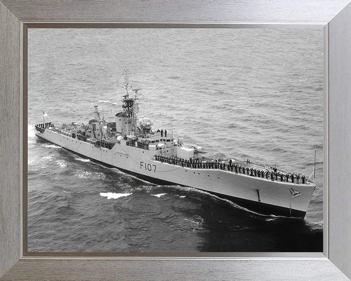 HMS Rothesay F107 | Photo Print | Framed Print | Rothesay Class | Frigate | Royal Navy - Hampshire Prints