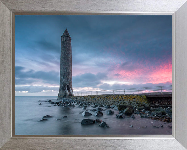Chaine Memorial Tower County Antrim Northern Ireland at sunset Photo Print - Canvas - Framed Photo Print - Hampshire Prints