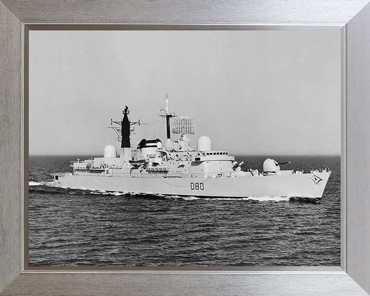 HMS Sheffield D80 Royal Navy Type 42 destroyer Photo Print or Framed Print - Hampshire Prints