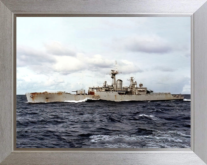 HMS Yarmouth F101 Royal Navy Rothesay class frigate Photo Print or Framed Print - Hampshire Prints