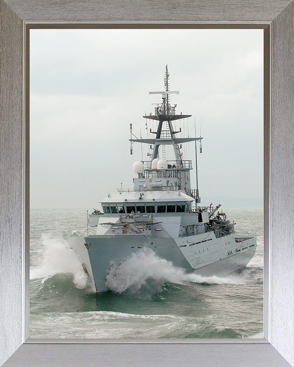 HMS Severn P282 Royal Navy River class offshore patrol vessel Photo Print or Framed Print - Hampshire Prints