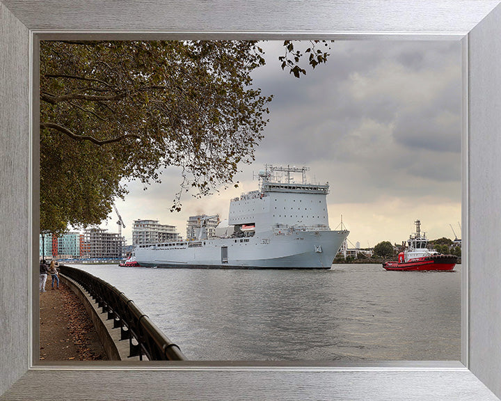 RFA Lyme Bay L3007 Royal Fleet Auxiliary Bay class auxiliary dock landing ship Photo Print or Framed Print - Hampshire Prints