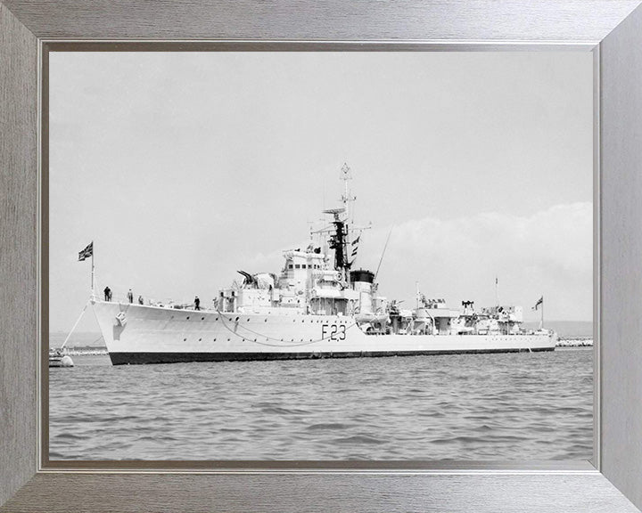 HMS Teazer F23 (R23) Royal Navy type 16 Frigate Photo Print or Framed Print - Hampshire Prints