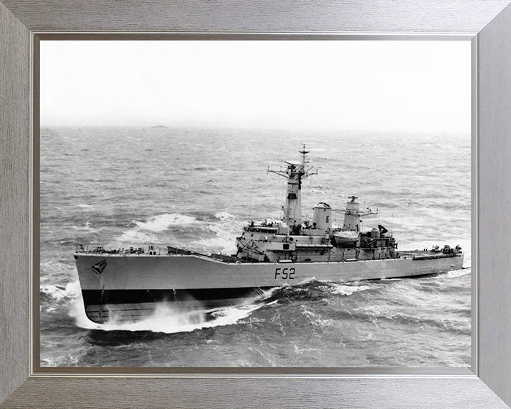 HMS Juno F52 Royal Navy Leander class frigate Photo Print or Framed Print - Hampshire Prints