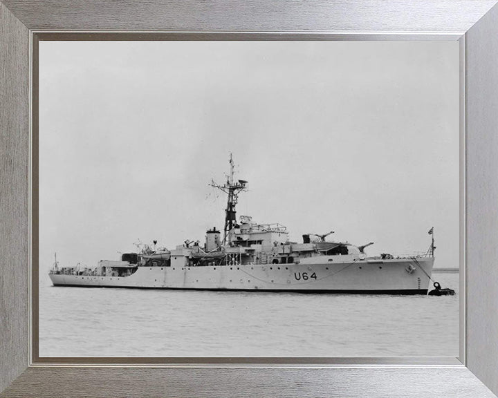 HMS Nereide U64 Royal Navy Modified Black Swan Class sloop Photo Print or Framed Print - Hampshire Prints