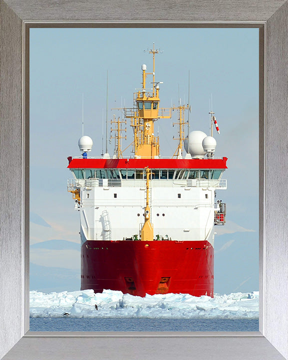 HMS Protector A173 Royal Navy Ice patrol ship Photo Print or Framed Print - Hampshire Prints