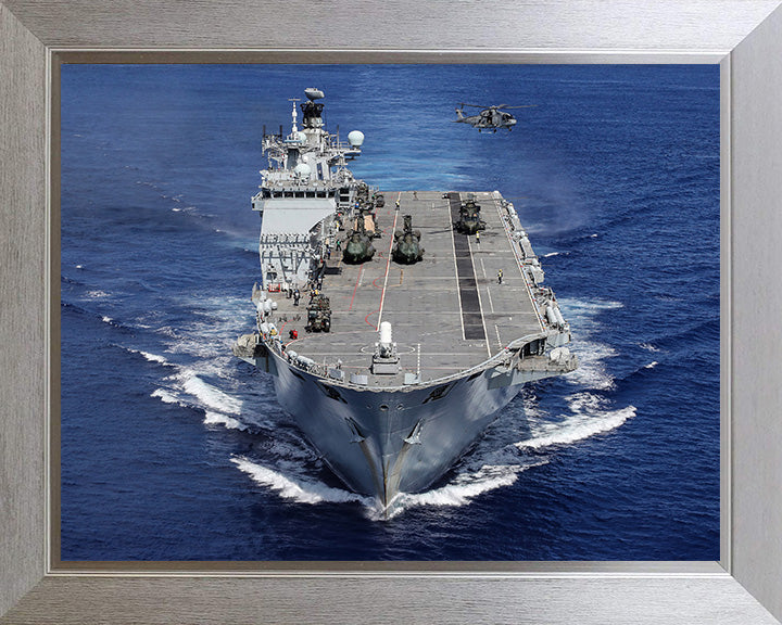 HMS Ocean L12 Royal Navy Helicopter Carrier Photo Print or Framed Photo Print - Hampshire Prints