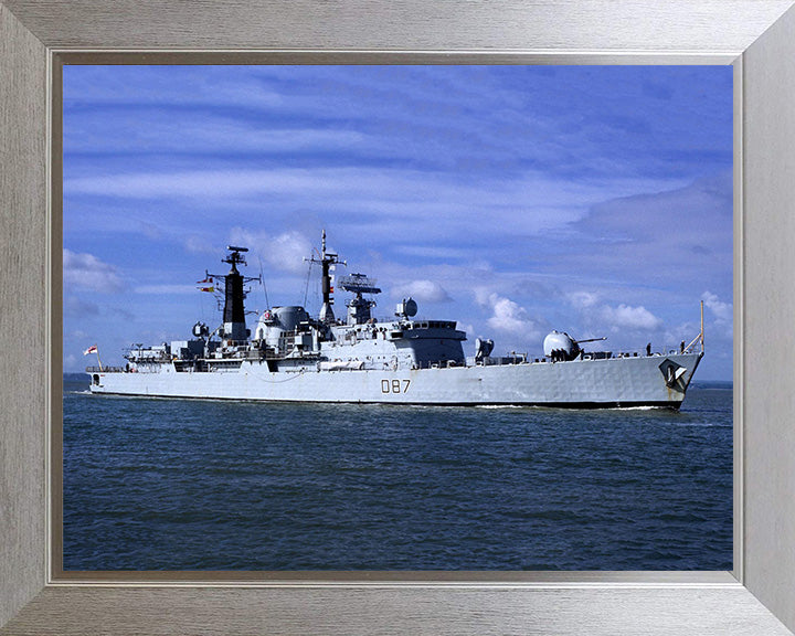 HMS Newcastle D87 Royal Navy Type 42 destroyer Photo Print or Framed Photo Print - Hampshire Prints