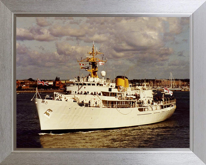 HMS Hecla A133 Royal Navy Hecla class survey vessel Photo Print or Framed Print - Hampshire Prints