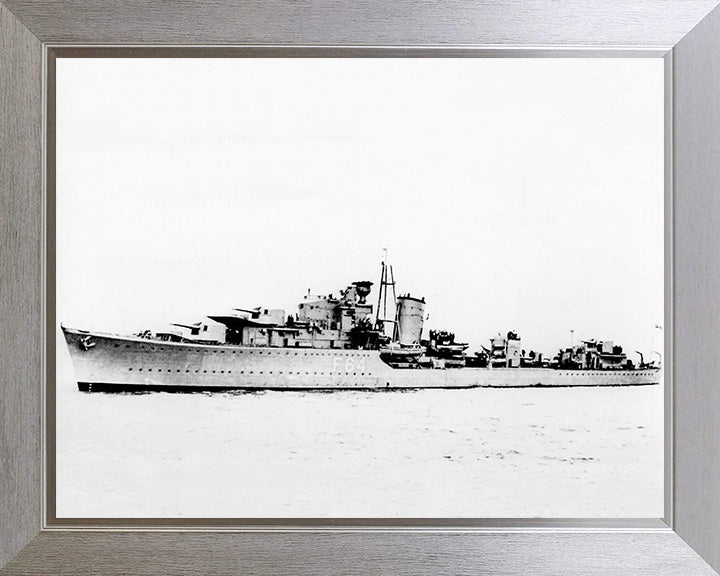 HMS Kingston F64 Royal Navy K class destroyer Photo Print or Framed Print - Hampshire Prints