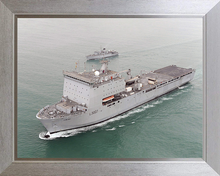 RFA Lyme Bay L3007 Royal Fleet Auxiliary Bay class auxiliary dock landing ship Photo Print or Framed Print - Hampshire Prints