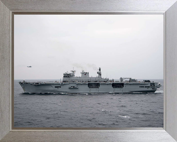 HMS Ocean L12 Royal Navy helicopter carrier Photo Print or Framed Print - Hampshire Prints