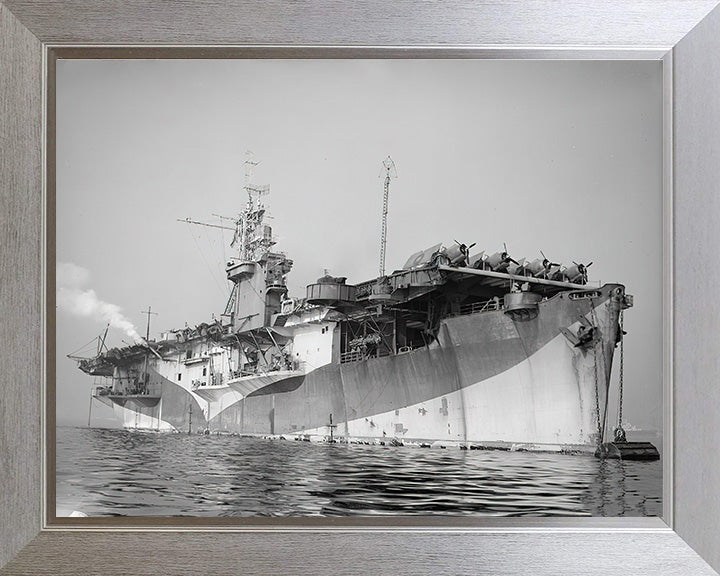 HMS Pursuer D73 Royal Navy Attacker class escort carrier Photo Print or Framed Print - Hampshire Prints