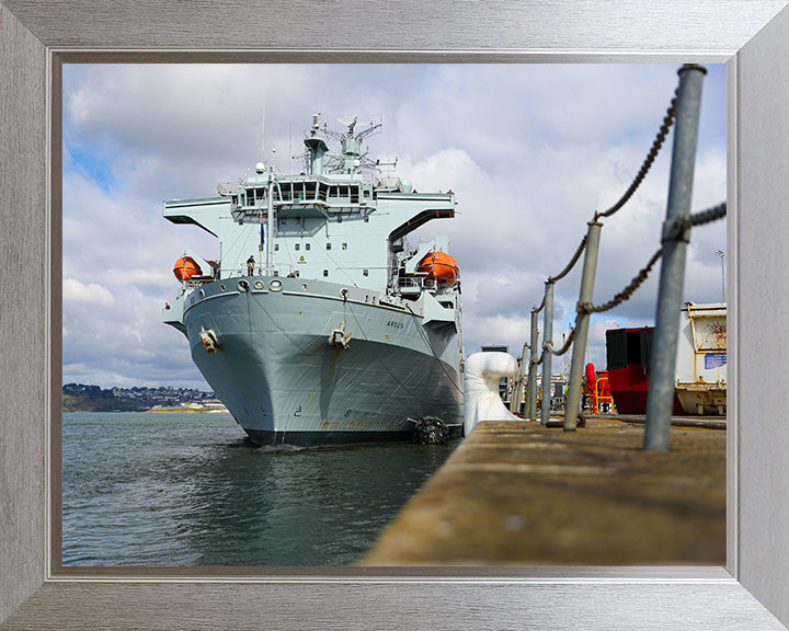 RFA Argus A135 Royal Fleet Auxiliary Casualty class Ship Photo Print or Framed Print - Hampshire Prints