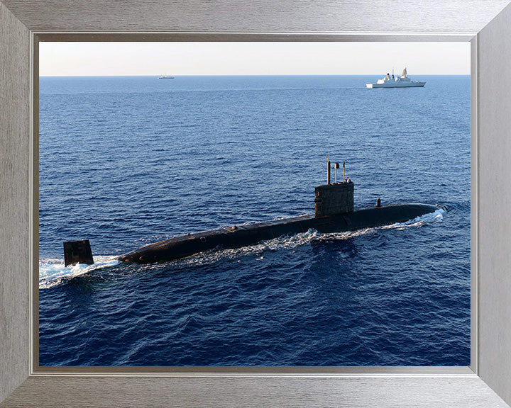 HMS Talent S92 Royal Navy Trafalgar class Submarine Photo Print or Framed Print - Hampshire Prints