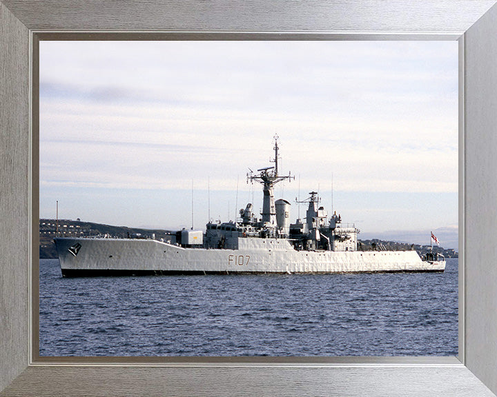 HMS Rothesay F107 Royal Navy Rothesay Class frigate Photo Print or Framed Print - Hampshire Prints