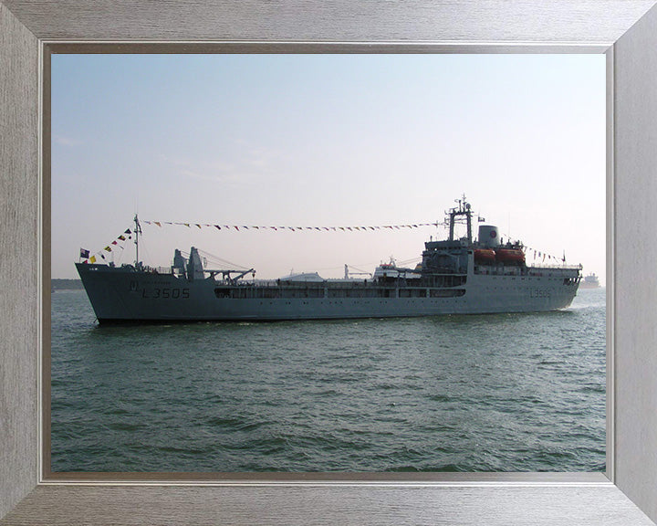 RFA Sir Tristram L3505 Royal Fleet Auxiliary Round Table class ship Photo Print or Framed Print - Hampshire Prints