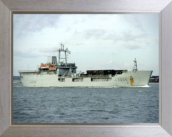 RFA Sir Galahad L3005 Royal Fleet Auxiliary Round Table class ship Photo Print or Framed Print - Hampshire Prints