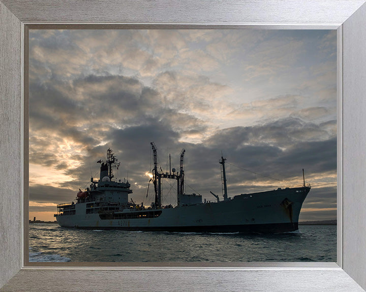 RFA Gold Rover A271 Royal Fleet Auxiliary Rover class small fleet tanker Photo Print or Framed Print - Hampshire Prints