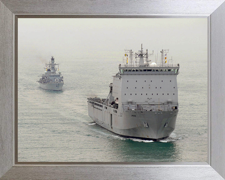 RFA Lyme Bay L3007 Royal Fleet Auxiliary Bay class auxiliary dock landing ship Photo Print or Framed Print - Hampshire Prints