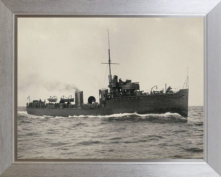 HMS Kale 1904 Royal Navy River class destroyer Photo Print or Framed Print - Hampshire Prints