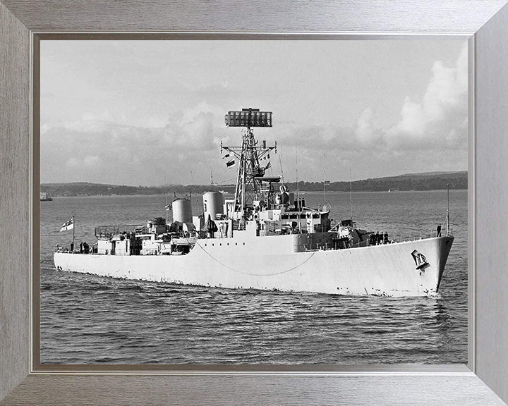 HMS Zulu F124 Royal Navy Tribal class frigate Warship Photo Print or Framed Print - Hampshire Prints