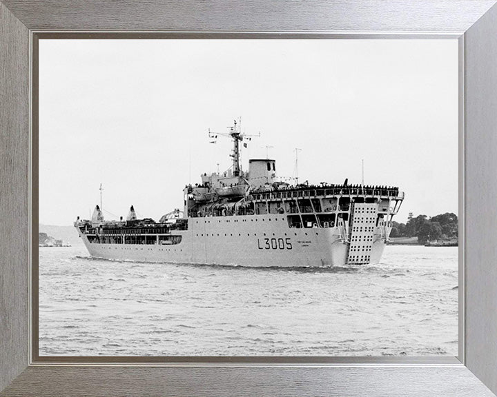 RFA Sir Galahad L3005 Royal Fleet Auxiliary Round Table class ship Photo Print or Framed Print - Hampshire Prints