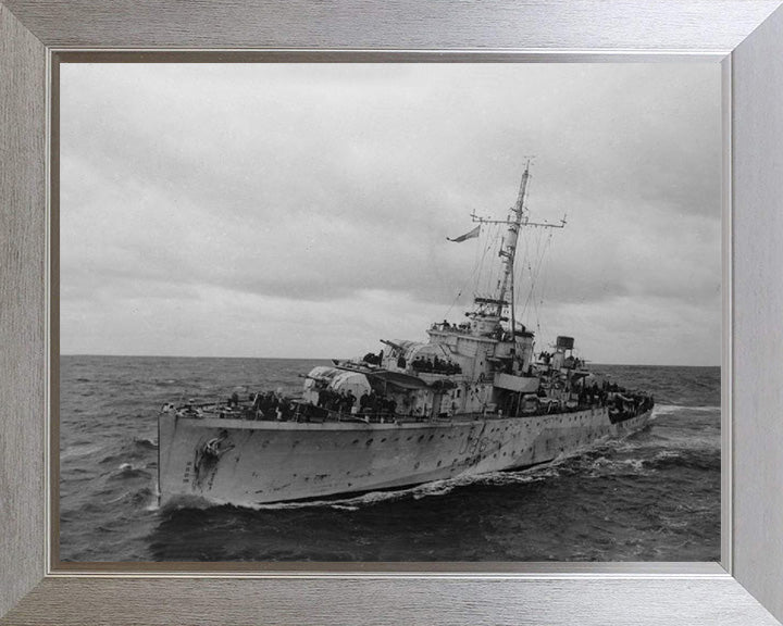 HMS Pelican L86 (U86) Royal Navy Egret class sloop Photo Print or Framed Print - Hampshire Prints