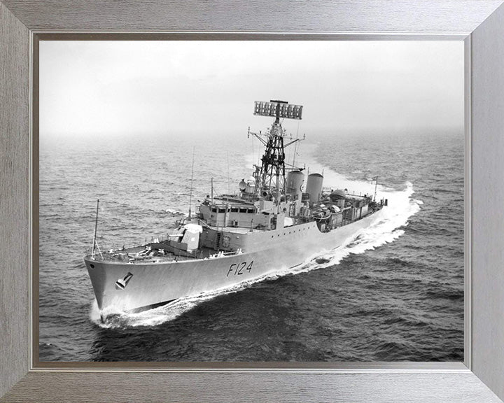 HMS Zulu F124 Royal Navy Tribal class frigate Warship Photo Print or Framed Print - Hampshire Prints