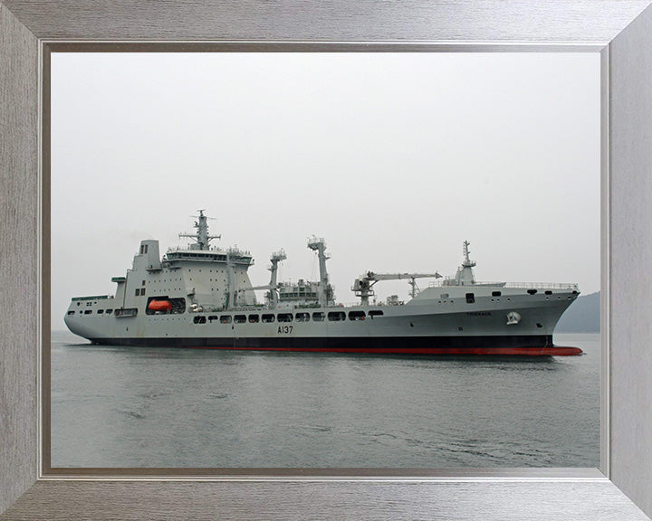 RFA Tiderace A137 Royal Fleet Auxiliary Tide class replenishment tanker Photo Print or Framed Print - Hampshire Prints