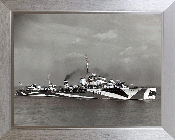 HMS Hesperus H57 Royal Navy H class Destroyer Photo Print or Framed Print - Hampshire Prints