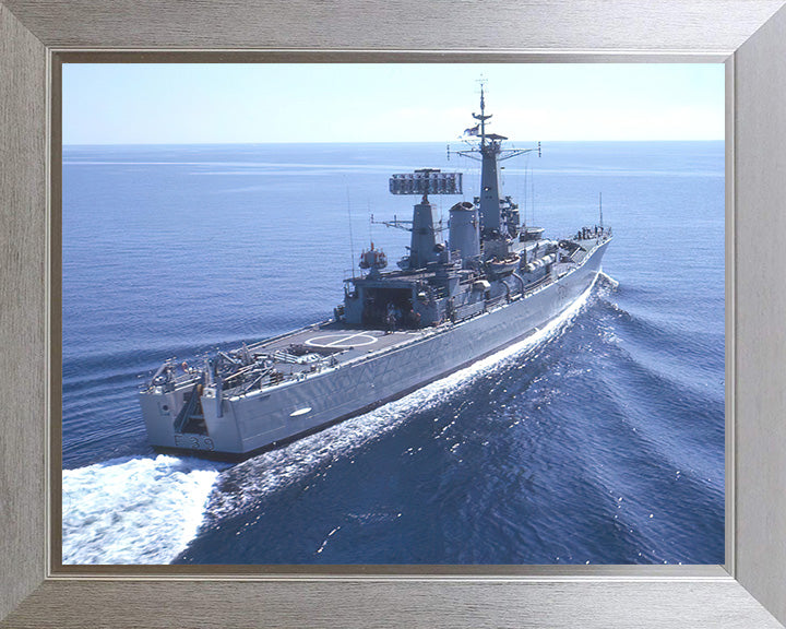 HMS Naiad F39 Royal Navy Leander class frigate Photo Print or Framed Photo Print - Hampshire Prints