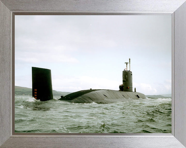 HMS Swiftsure S126 Royal Navy Swiftsure class Submarine Photo Print or Framed Print - Hampshire Prints