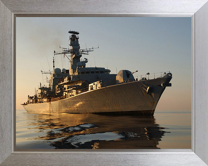 HMS Marlborough F233 Royal Navy type 23 Frigate Photo Print or Framed Print - Hampshire Prints