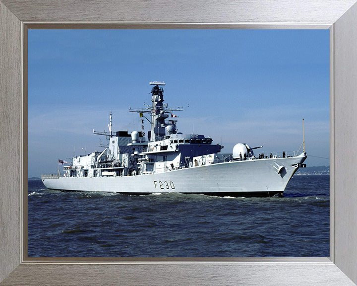 HMS Norfolk F230 Royal Navy type 23 Frigate Photo Print or Framed Print - Hampshire Prints