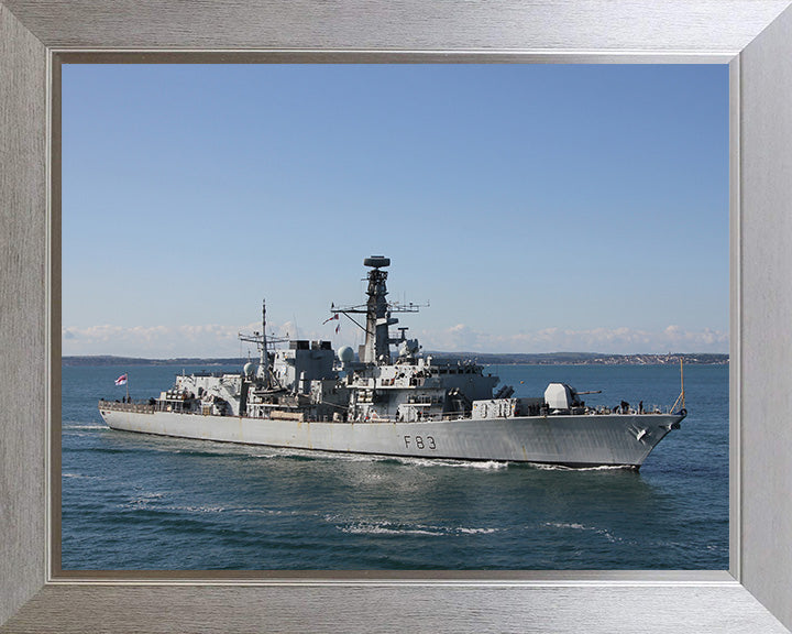 HMS St Albans F83 Royal Navy Type 23 frigate Photo Print or Framed Print - Hampshire Prints