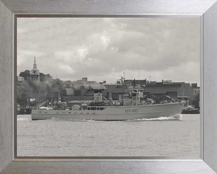 HMS Hodgeston M1146 Royal Navy Ton Class Minesweeper Photo Print or Framed Photo Print - Hampshire Prints