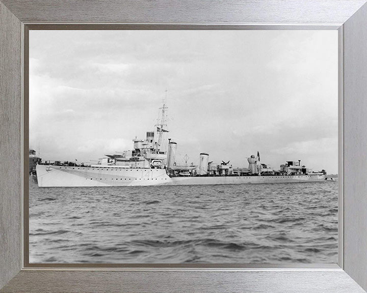 HMS Walpole I41 (D41) Royal Navy W class destroyer Photo Print or Framed Print - Hampshire Prints