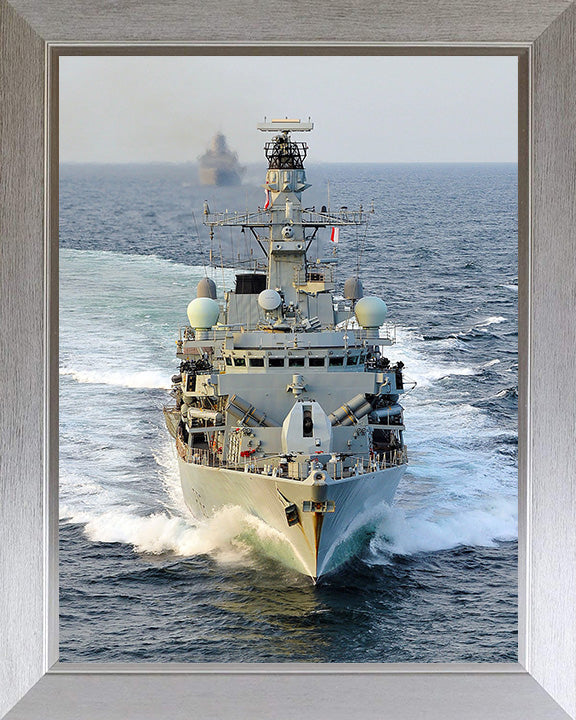 HMS Somerset F82 Royal Navy type 23 Frigate Photo Print or Framed Print - Hampshire Prints