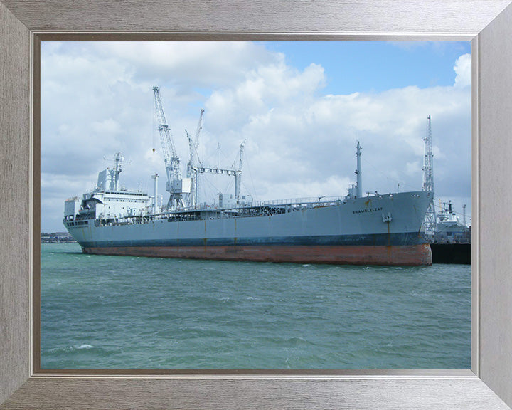 RFA Brambleleaf A81 Royal Fleet Auxiliary Leaf class support tanker Photo Print or Framed Print - Hampshire Prints