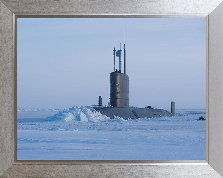 HMS Trenchant S91 Royal Navy Trafalgar class Submarine Photo Print or Framed Print - Hampshire Prints