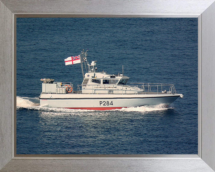 HMS Scimitar P284 Royal Navy Scimitar class fast patrol boat Photo Print or Framed Print - Hampshire Prints