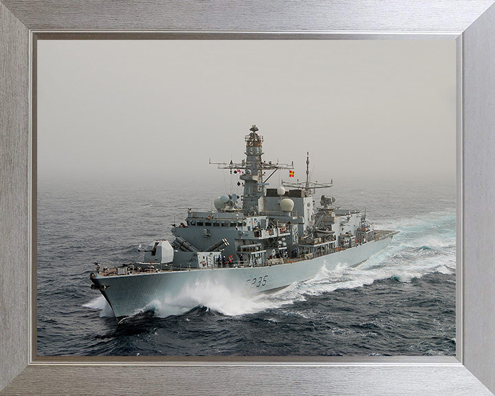 HMS Monmouth F235 Royal Navy Type 23 Frigate Photo Print or Framed Photo Print - Hampshire Prints