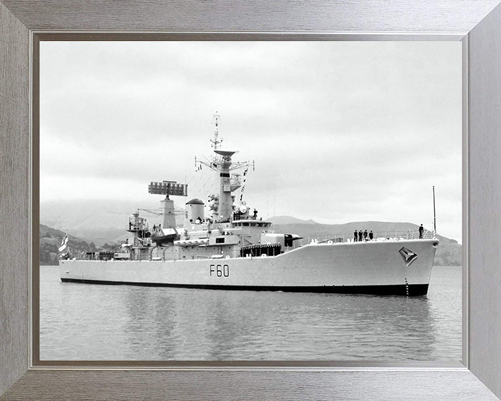 HMS Jupiter F60 Royal Navy Leander class frigate Photo Print or Framed Print - Hampshire Prints