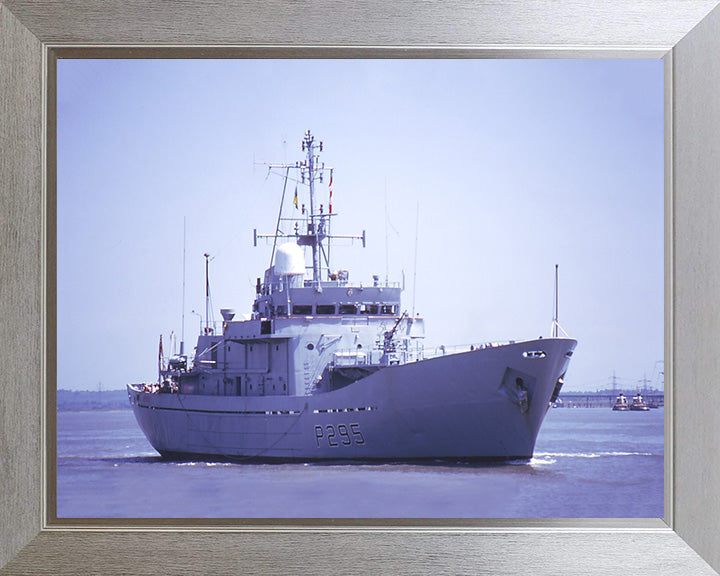 HMS Jersey P295 Royal Navy Island class Patrol Vessel Photo Print or Framed Photo Print - Hampshire Prints