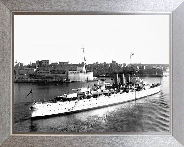 HMS Norfolk (78) Royal Navy Dorsetshire class heavy cruiser Photo Print or Framed Print - Hampshire Prints