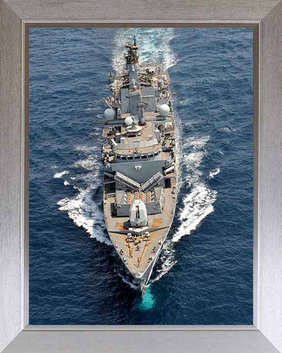 HMS Northumberland F238 Royal Navy type 23 Frigate Photo Print or Framed Print - Hampshire Prints