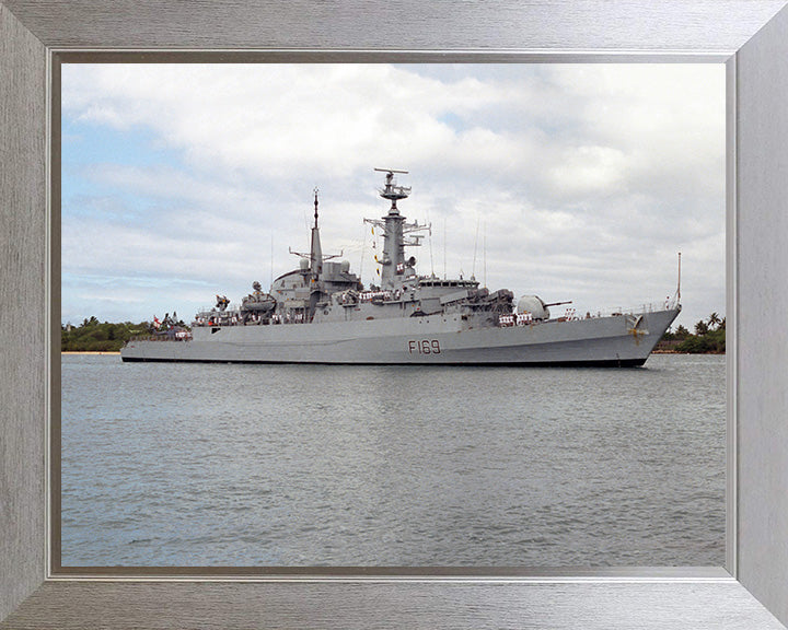 HMS Amazon F169 Royal Navy type 21 Frigate Photo Print or Framed Print - Hampshire Prints