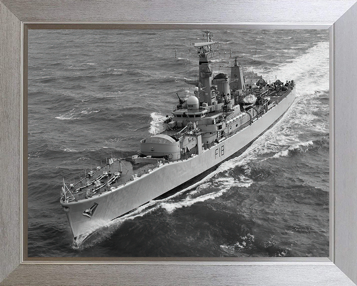 HMS Galatea F18 Royal Navy Leander Class Frigate Photo Print or Framed Print - Hampshire Prints