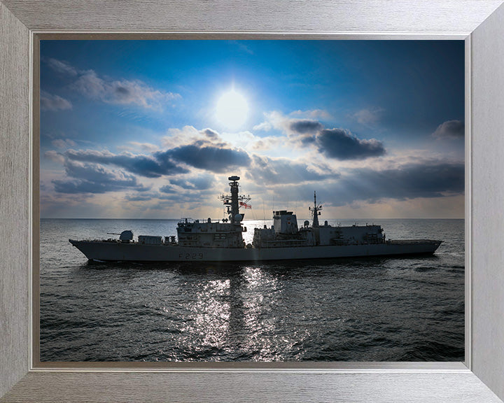 HMS Lancaster F229 Royal Navy Type 23 frigate Photo Print or Framed Print - Hampshire Prints